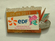 PIN'S EDF - J.O LONDRES 2012 -