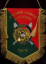 FANION / 3° REI CEFE - JUNGLE