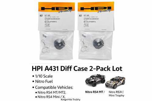 Hpi differential case nitro - hpi,