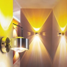 Applique murale Design Lampe de corridor Spot Éclairage de salon Jaune 144083