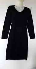 DEVERNOIS ROBE NOIRE EN LAINE