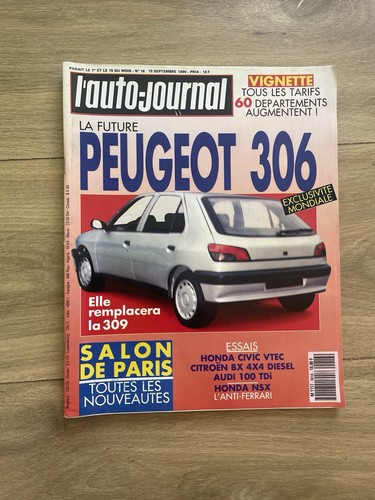 Revue auto journal - l'auto-journal, 1990