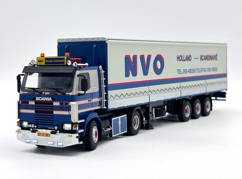 Remorque rideau scania 142 - rideau,