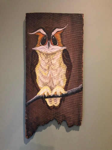Vintage signed great horned - vintage,