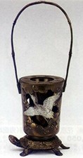 Kaki japonais métal fleur - japonais,