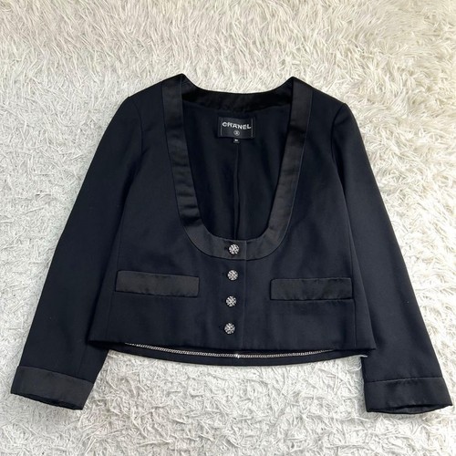 Veste smoking chanel noir - chanel, 34