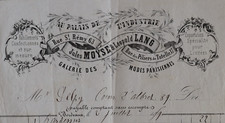 Facture BORDEAUX 1899 AU PALIS