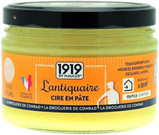 Cire En Pâte Antiquaire - Meuble, Parquet, Escalier Bois -Teinte : Naturel 500Ml