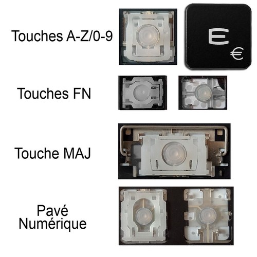 Touche clavier pour msi - de,
