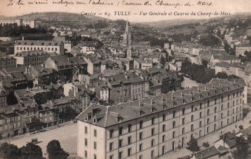 Carte postale tulle - carte,