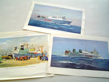 3 x PORTRAIT BATEAU /