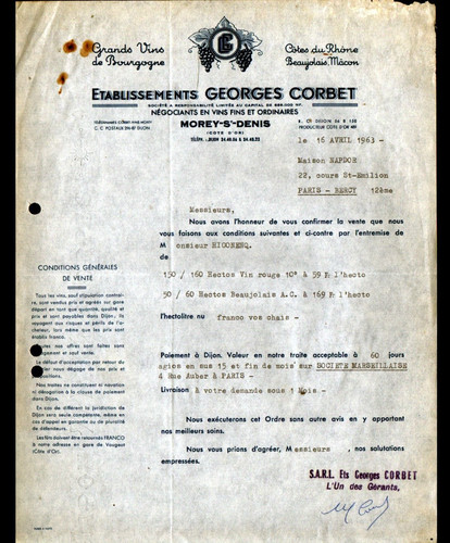 Morey saint denis vins - morey-saint-denis,