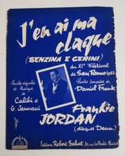 Partition vintage sheet music