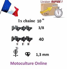 Chaîne 10 pouces 40 maillons