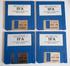 Atari ST lot 4x disquettes IFA