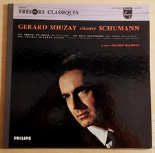 DALTON BALDWIN Piano G.SOUZAY SCHUMANN 1961 RARE FRENCH LP PHILIPS L 02.058 MINT