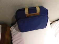 LANCEL grand sac de voyage vintage bleu - Grande capacité comme neuf