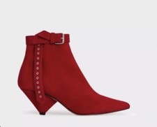 IRO LINAC Ankle Boots In Red