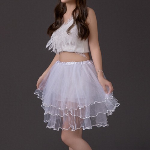 Femme volants tulle jupe - femme,