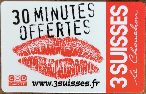 Carte recharge 3 suisses - -,