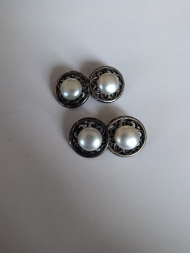 Boutons manchette anciens - boutons,