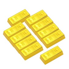 10x Fake Fine Gold Bar Bullion