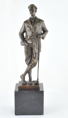 Statue sculpture golfeur golf - statue,