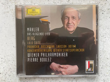 MAHLER / BERG    Das Klagende Lied/Lulu  PIERRE BOULEZ     CD