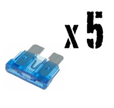 Lot 5 fusibles standard ATO de 5A 7,5A 15A 20A 25A 30A 35A 40A - Fusible auto
