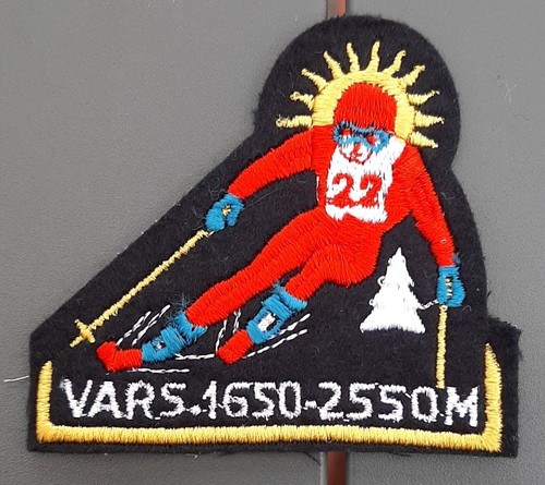 Patch vars 2550m ski - ski, montagne