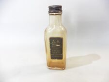 ANCIEN FLACON EN VERRE VIDE AVEC BOUCHON A.A HUILE EXTRA FINE POUR CYCLES