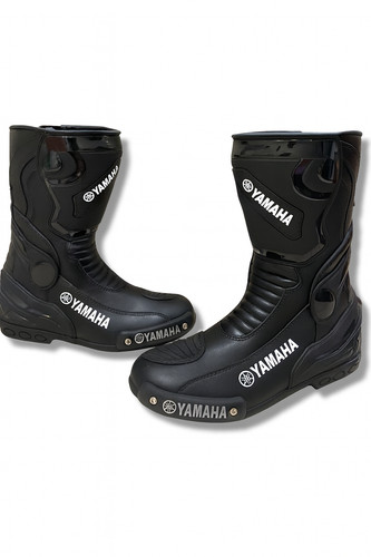 Yamaha motard cuir - de, en