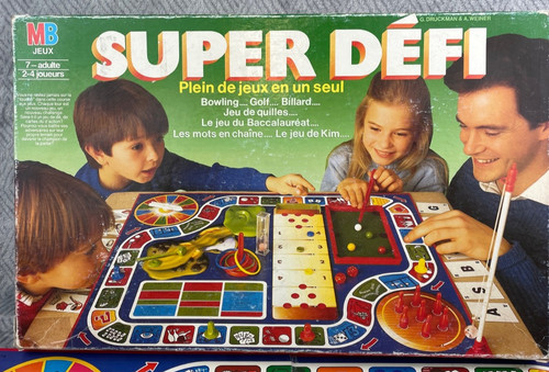 Super défi jeux - défi, vintage