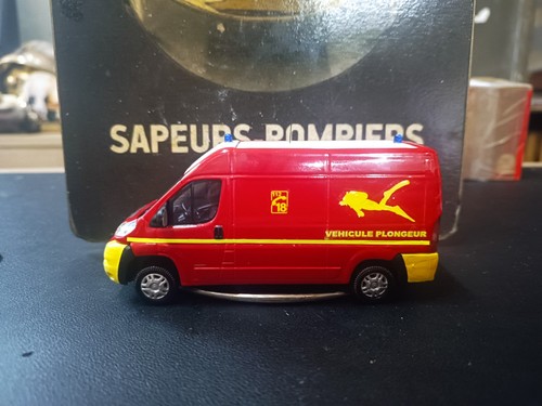 Peugeot boxer pompier 43 - boxer, 1/43