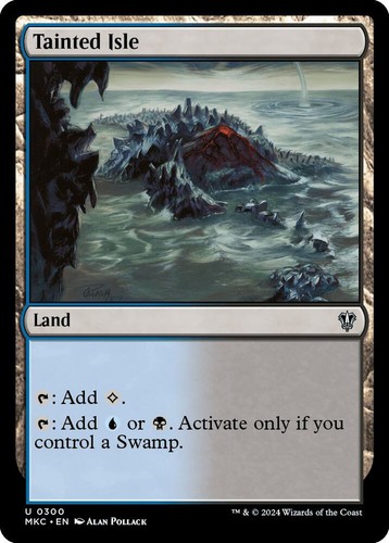 Tainted isle commander - tainted,