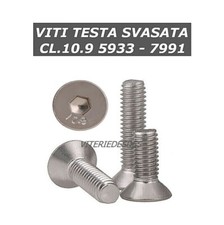 Vis M10 Boulons Tête Svasée