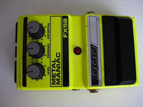 Vintage dod fx58 metal - vintage, maniac