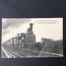 CPA Train Passage Sur Les Bacs Fournissant L’Eau 1910 Carte Postale