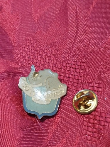 Pin cote ivoire éléphant - cote, d