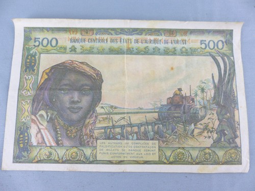 Billet 500 francs banque - 500,