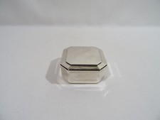 BOITE LANCEL METAL ARGENTE