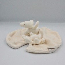 Doudou plat nénuphar écru