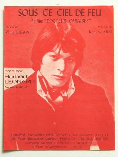 Partition vintage sheet music