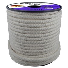 Corde coton naturelle tressé