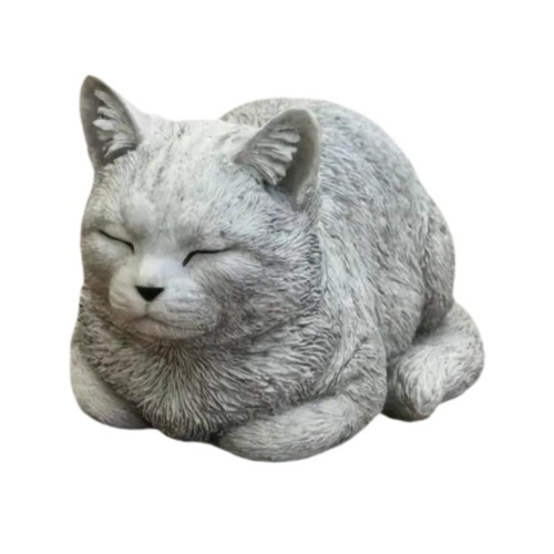 Statue chat commémorative - de,