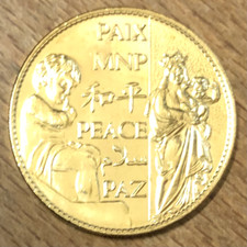 AB MARSEILLE NOTRE-DAME DE LA GARDE PEACE MÉDAILLE ARTHUS-BERTRAND JETON MEDALS