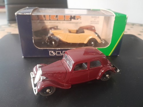 Eligor citroen deux tractions - deux,