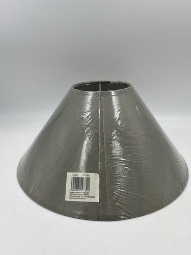 Abat jour tissu gris - tissu,