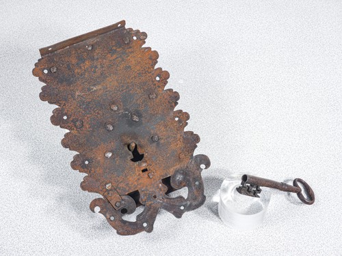 Ancienne serrure clé - serrure,