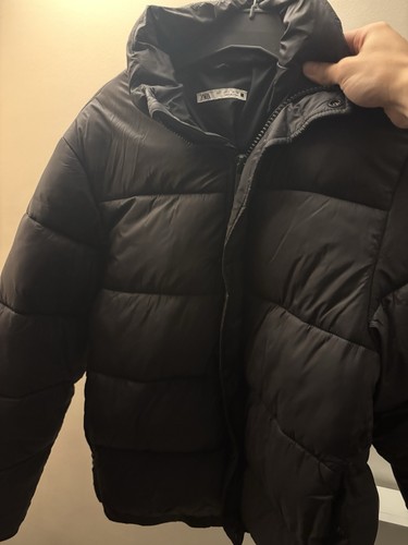 Zara doudoune homme - noire, l